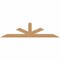 Ekena Millwork Saratoga Smooth Timber Gable Bracket, Western Red Cedar, 96"W x 24"H x 3 1/2"D x 5 1/2"F, 6/12 Pitch GBW096X24X0406SAR00SWR - alternate 1